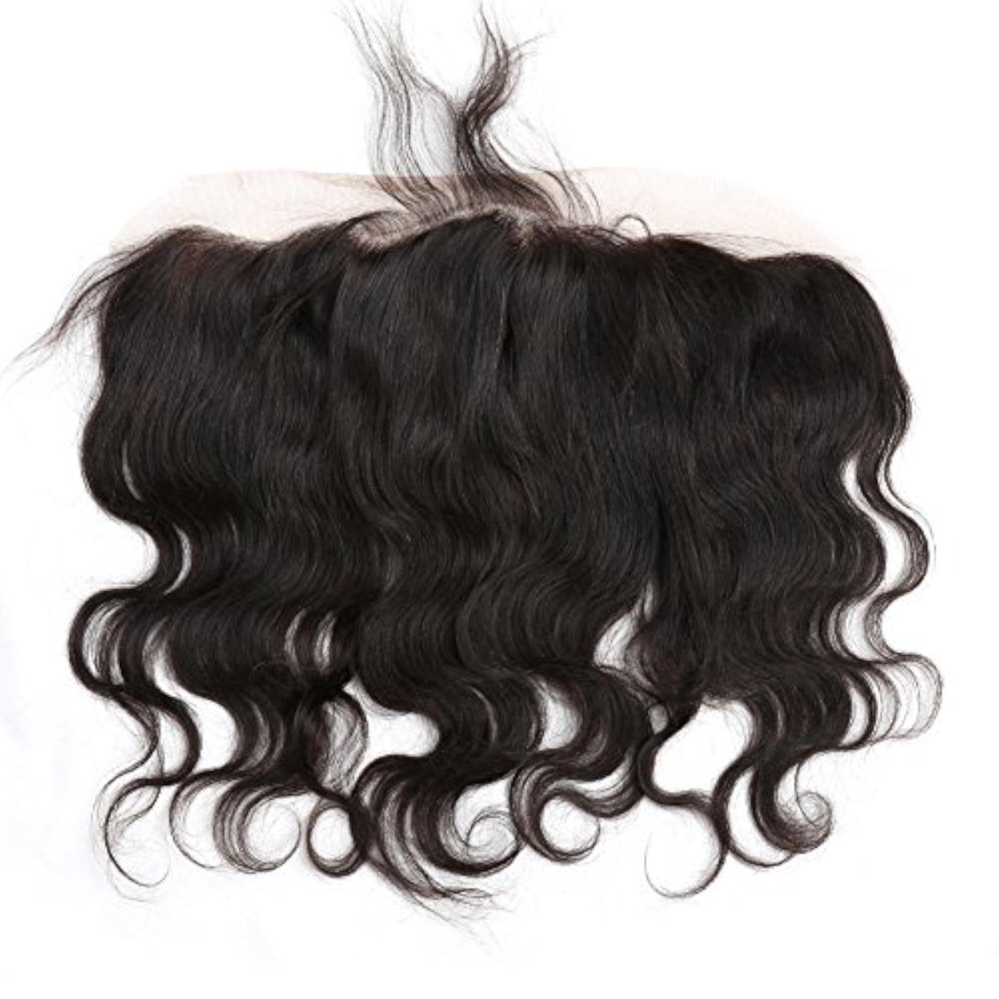 Brazilian Virgin Lace Frontal Closure, Body Wave, 12 Inch